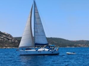 sailing in the quiet